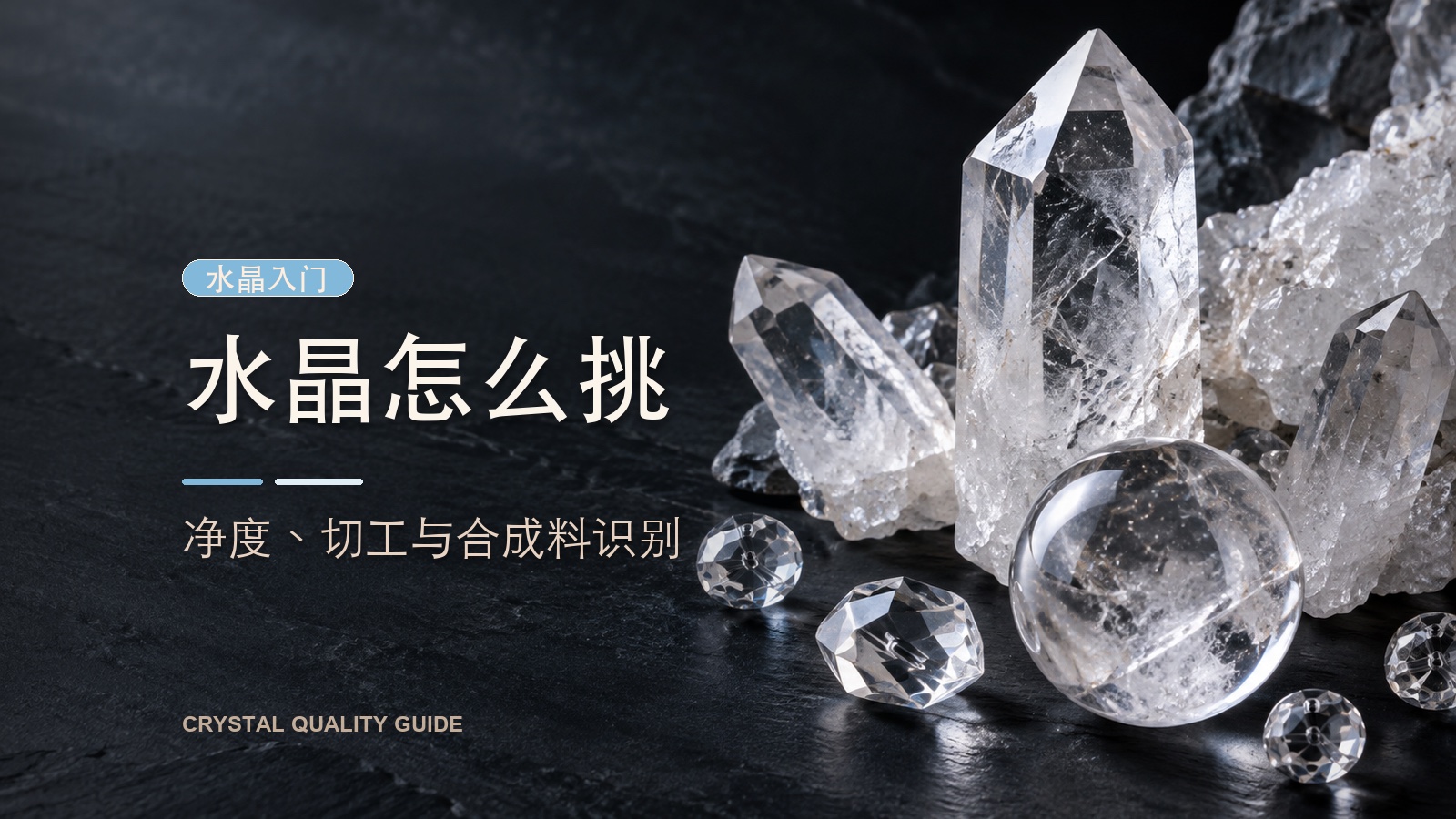 水晶怎么挑:净度、切工与合成料识别