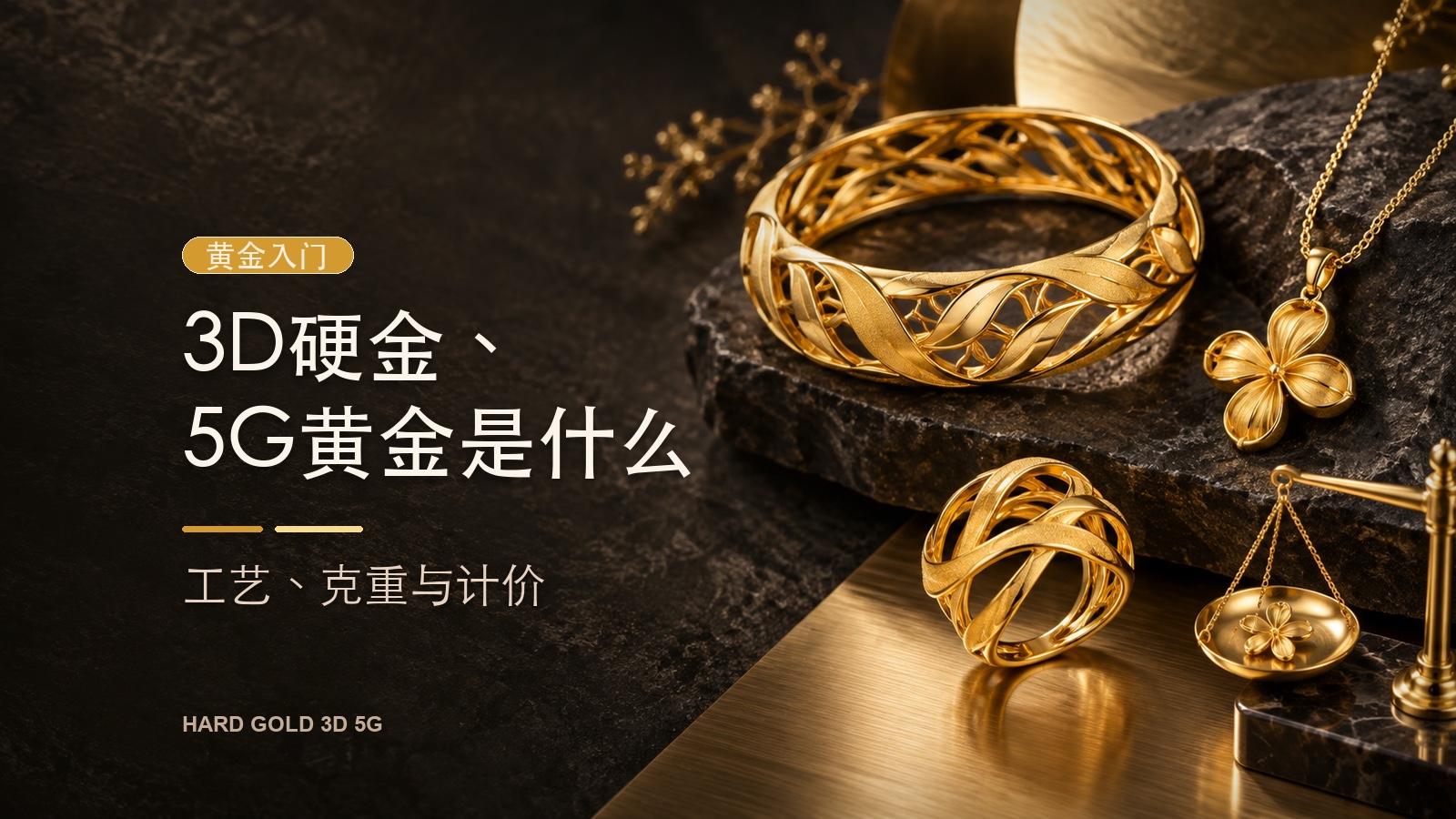 3D硬金、5G黄金是什么:工艺、克重与计价