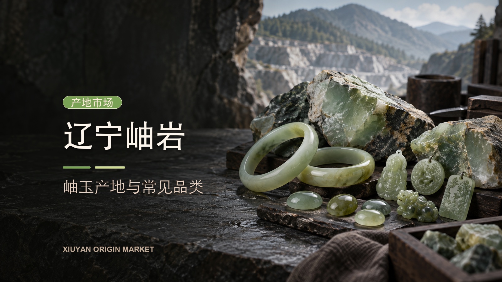 辽宁岫岩:岫玉产地与常见品类