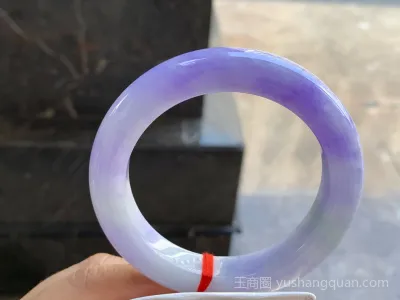 紫罗兰翡翠手镯